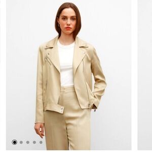 Club Monaco Relaxed Moto jacket S